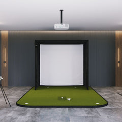 SIG8 Golf Simulator Studio - Complete Package Golf Simulator Screen Shop Indoor Golf SIG8 Golf Simulator Flooring 
