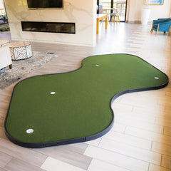 New Orleans Saints Golf Putting Green Mat - Sports Unlimited