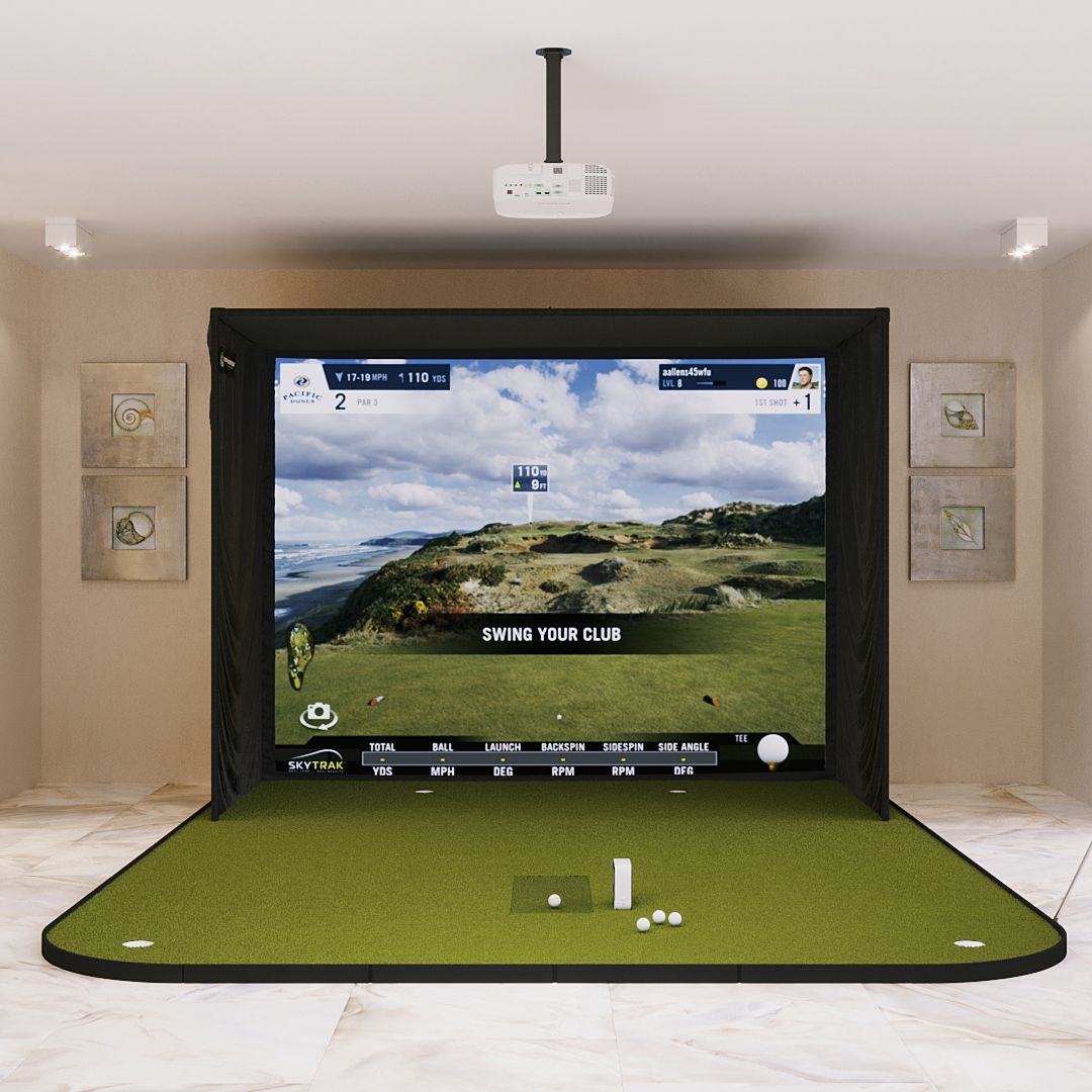 Skytrak Sig10 Golf Simulator Package