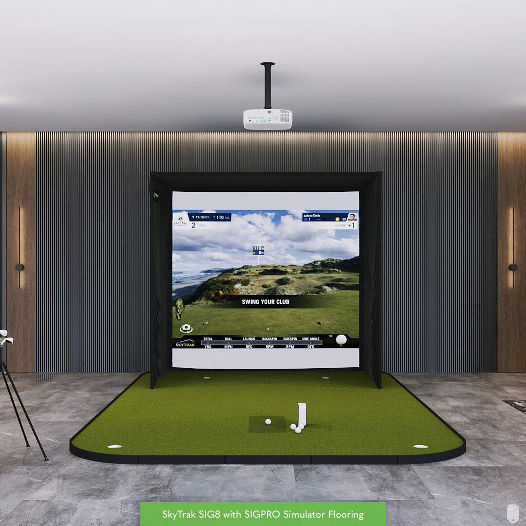 SkyTrak SIG8 Golf Simulator Golf Simulator SkyTrak SIG8 Golf Simulator Flooring None 