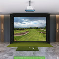 TruGolf APOGEE SIG12 Golf Simulator Package Golf Simulator TruGolf Fairway Series 5' x 5' 
