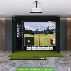Uneekor EYE XO SIG12 Golf Simulator Package Golf Simulator Uneekor SIGPRO 4' x 7' EYE XO View
