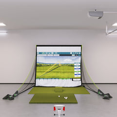 FlightScope X3 Bronze Golf Simulator Package Golf Simulator Flightscope Fairway Series 5' x 5' 