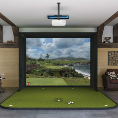 TruGolf APOGEE SIG10 Golf Simulator Package Golf Simulator TruGolf SIGPRO Golf Simulator Flooring 