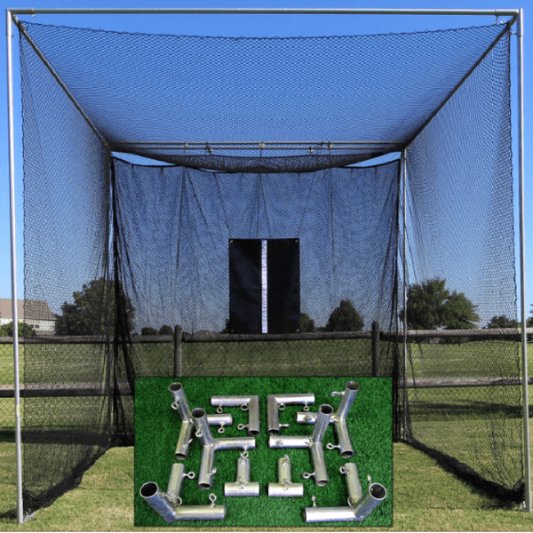 Cimarron Masters Golf Net with Frame Corners Golf Net Cimarron Sports 10 x 10 x 10 