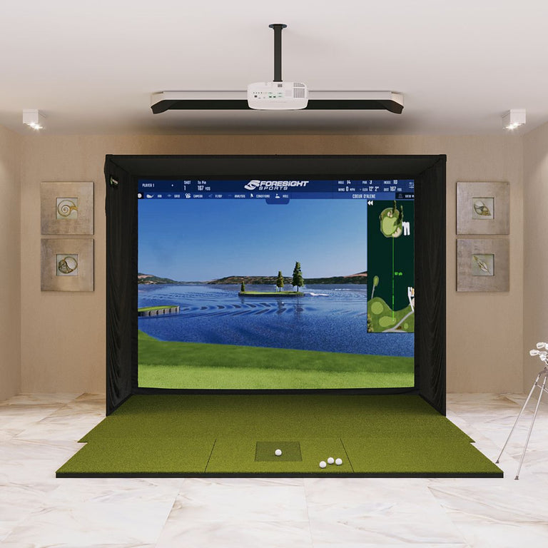 Foresight Sports GCHawk SIG10 Golf Simulator Golf Simulator Foresight Sports 4'x10' None 