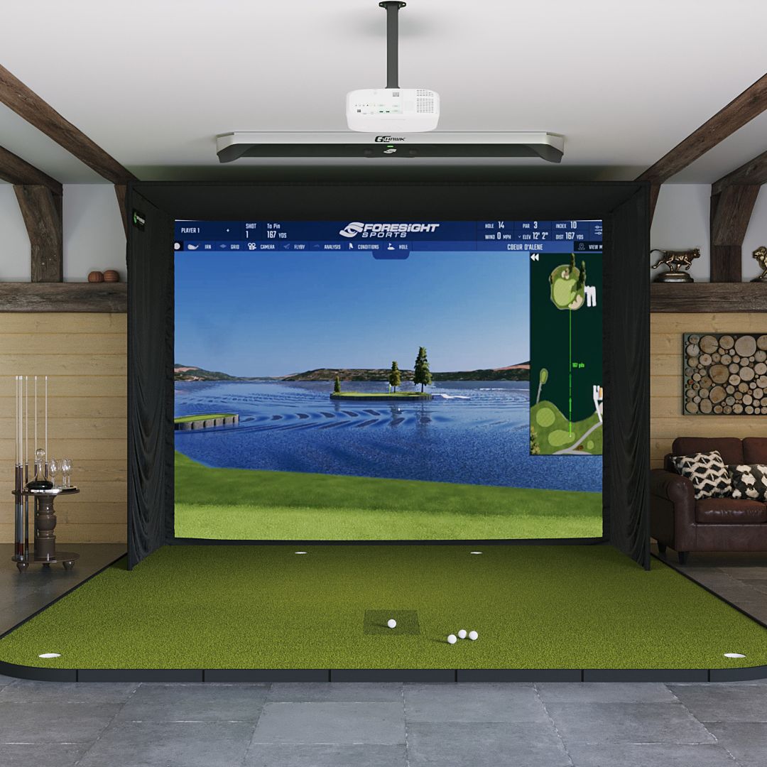 Foresight Sports GCHawk SIG12 Golf Simulator Golf Simulator Foresight Sports SIGPRO Flooring None 
