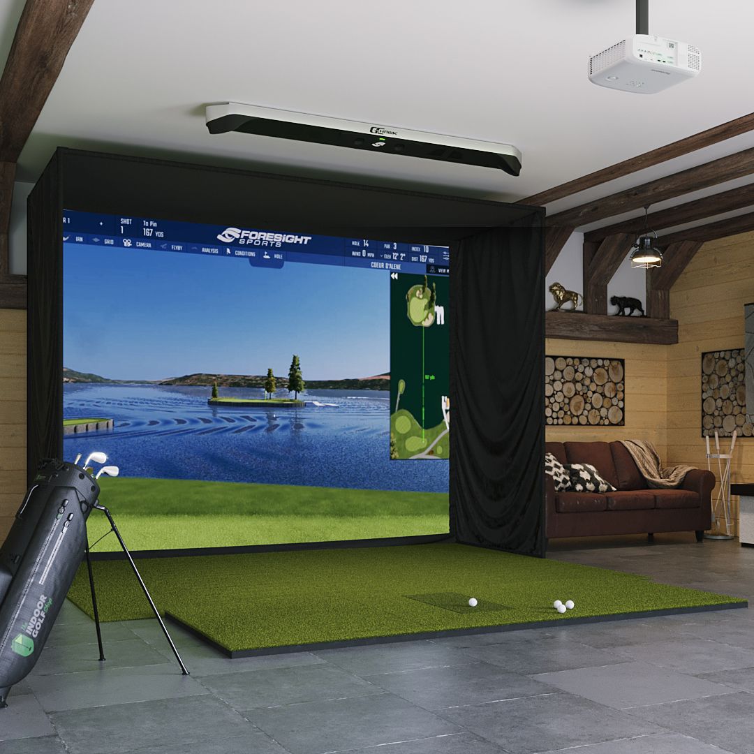 Foresight Sports GCHawk SIG12 Golf Simulator Golf Simulator Foresight Sports 4'x10' None 