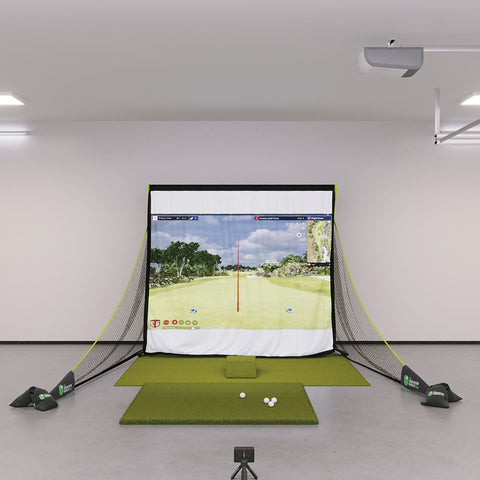 Garmin Approach R10 Bronze Golf Simulator Package Golf Simulator Garmin Fairways Series 5' x 5' 