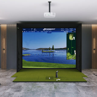 Foresight Sports GC3 SIG12 Golf Simulator Package Golf Simulator Foresight Sports SIGPRO 4' x 10' None 