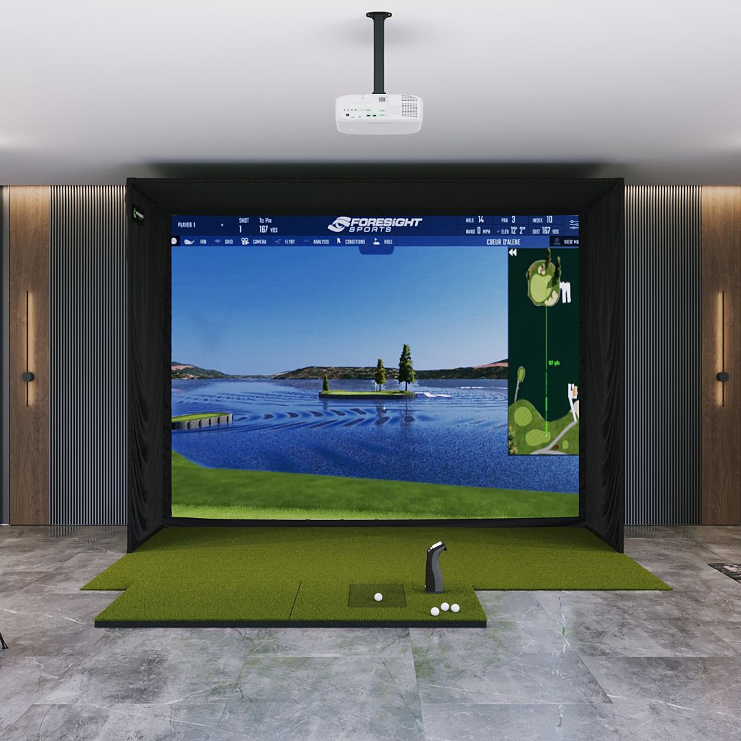 Foresight Sports GC3S / GC3 SIG12 Golf Simulator Package – Indoor Golf Shop