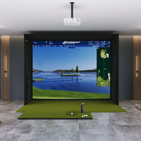 Foresight Sports GC3 SIG12 Golf Simulator Package Golf Simulator Foresight Sports SIGPRO 4' x 7' None 