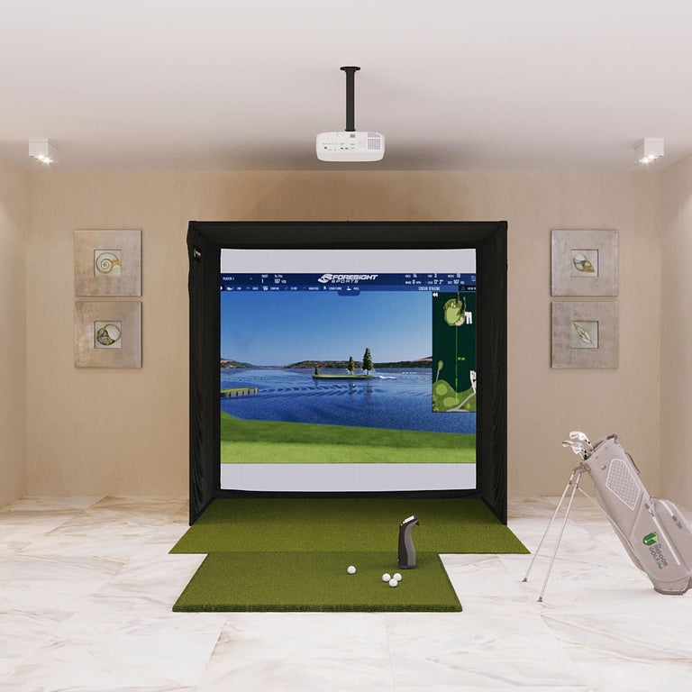Foresight Sports GC3 SIG8 Golf Simulator Package Golf Simulator Foresight Sports Fairway Series 5' x 5' None