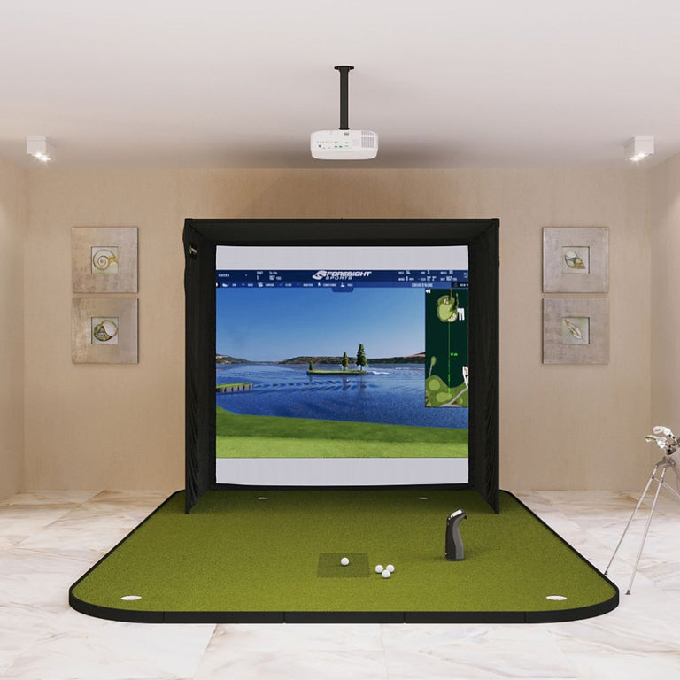 Foresight Sports GC3 SIG8 Golf Simulator Package Golf Simulator Foresight Sports Golf Simulator Flooring None 