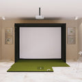 SIG10 Golf Simulator Studio - Complete Package Golf Simulator Screen Shop Indoor Golf SIGPRO 4' x 7' 