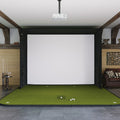 SIG12 Golf Simulator Studio - Complete Package Golf Simulator Screen Shop Indoor Golf SIG12 Golf Simulator Flooring
