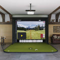 Uneekor EYE XO SIG10 Golf Simulator Package Golf Simulator Uneekor SIG10 Golf Simulator Flooring EYE XO View
