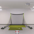 FlightScope X3 Training Golf Simulator Package Golf Simulator Flightscope Fairway Series 5' x 5' 